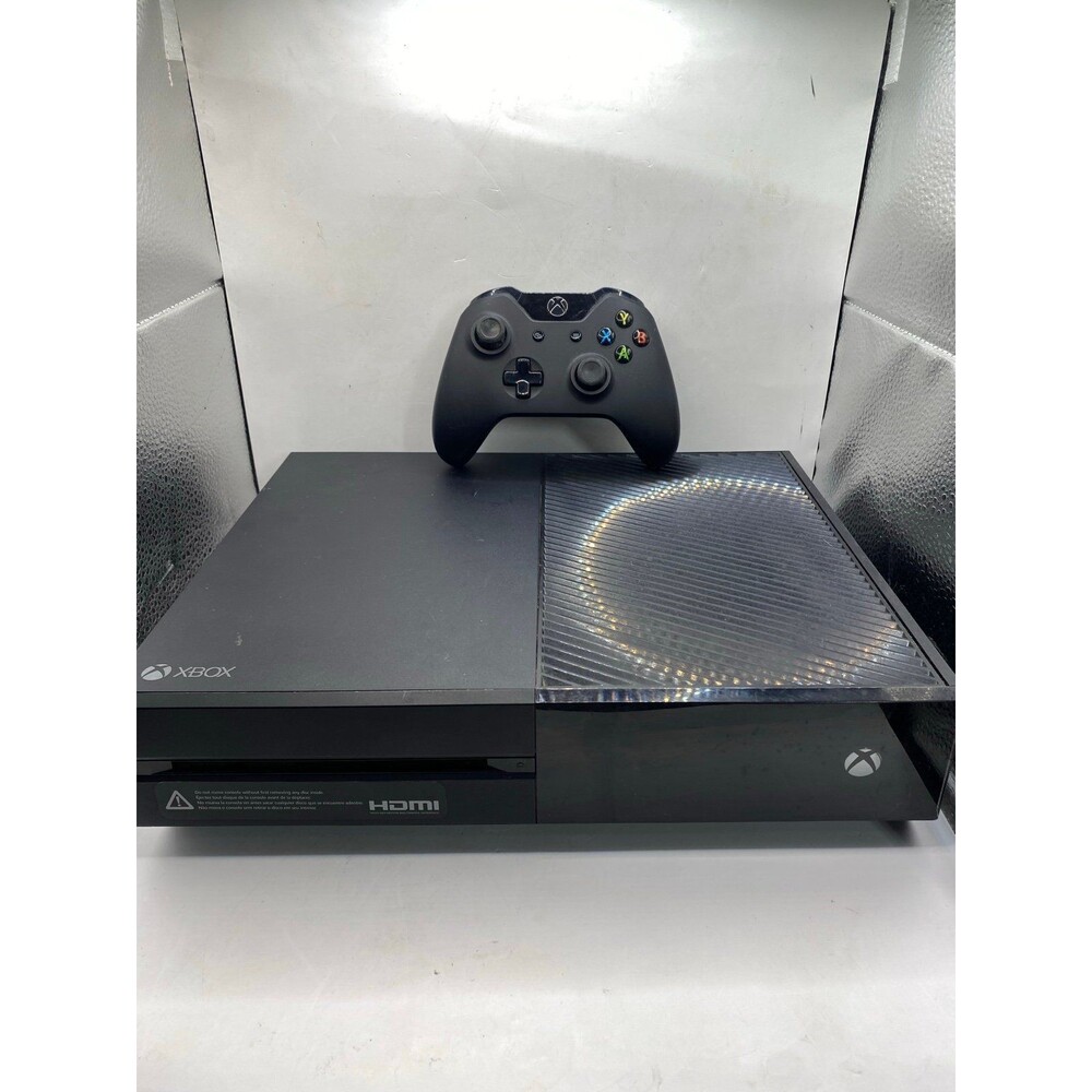 Microsoft Xbox One 1TB Black Console with Controller & Cords Tested And Working